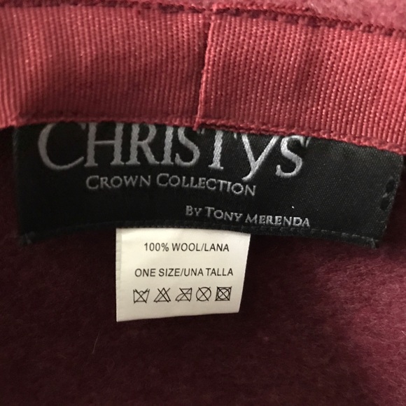 Christy’s London Burgundy Floppy Hat - Picture 3 of 6